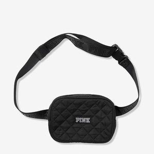PINK Quilted Belt Bag